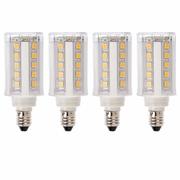 Newhouse Lighting E11 Non-Dim Mini-Candelabra Base 5W LED Light Bulbs Warm White, PK 4 E11-5060-4